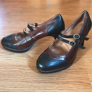 Anthropologie Schuler & Sons Phil. Heels 10