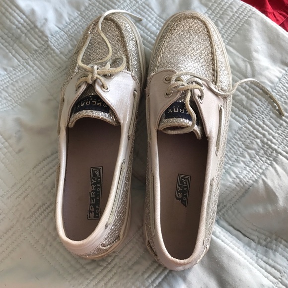 Sparkly sperry's - Picture 1 of 2