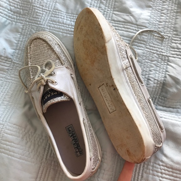 Sparkly sperry's - Picture 2 of 2