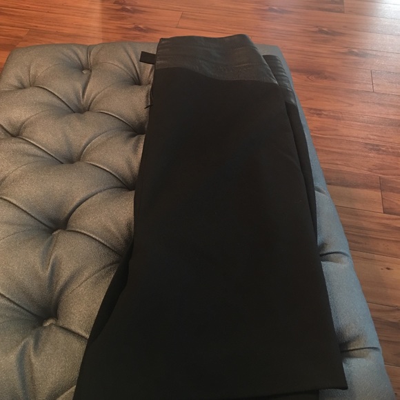 BCBG leather top skirt - Picture 3 of 4