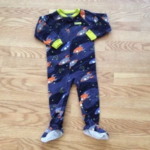 Carter's blanket sleeper pajamas