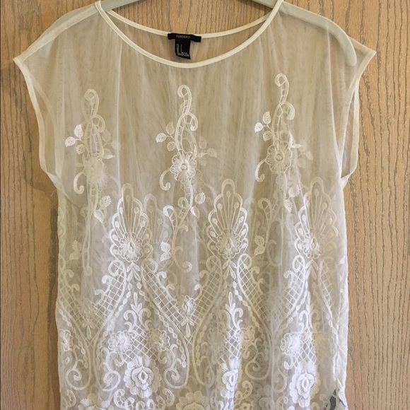 Forever 21 lace top