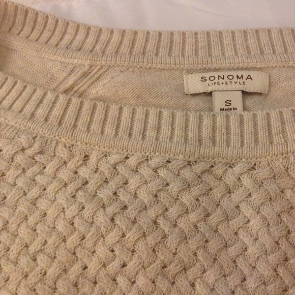Sonoma cream sweater - Picture 1 of 3