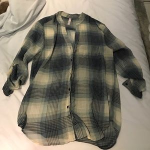 Cute chiffon flannel