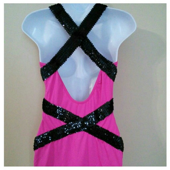 Sexy Sequin Embellished Cocktail Dress
