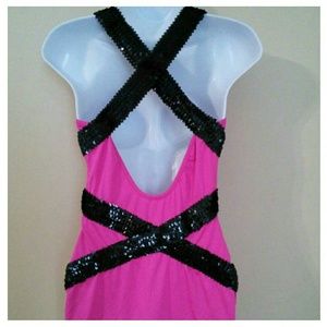 Sexy Sequin Embellished Cocktail Dress