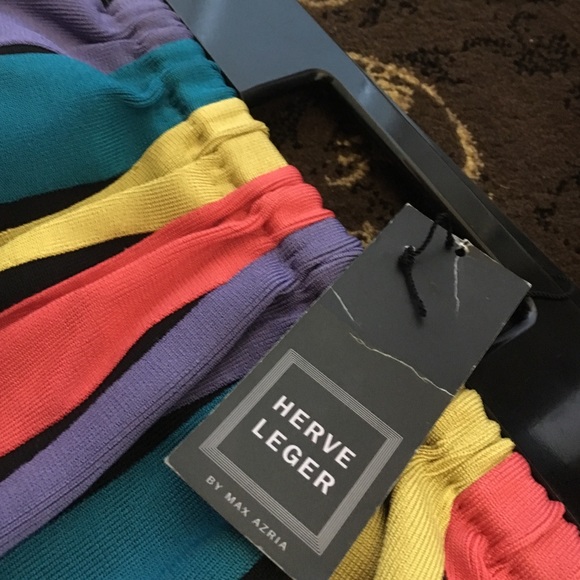 NWT Herve Leger bandage clutch bag BCBG Max Azria - Picture 4 of 4