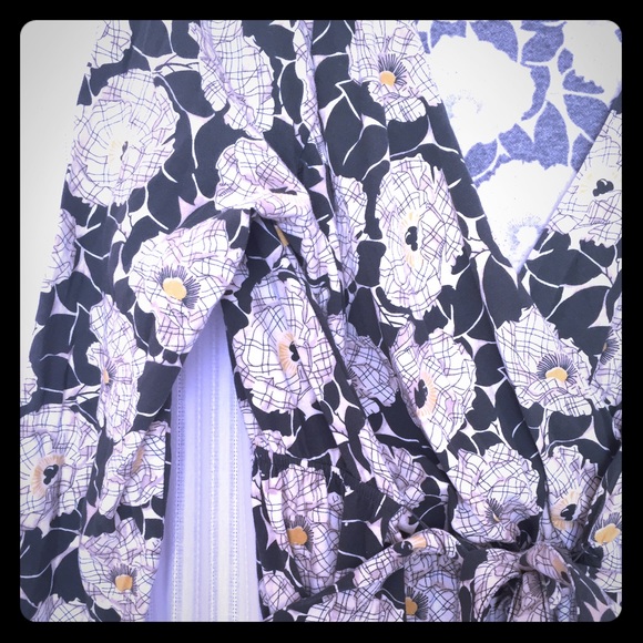 Lands' End wrap dress. WORN ONCE
