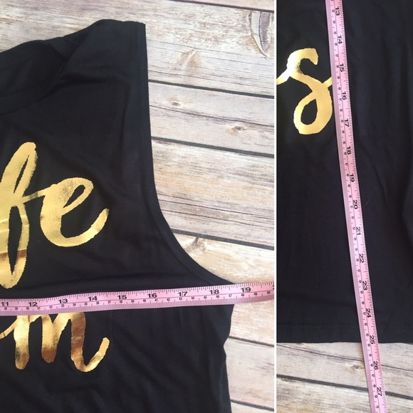 Small-Large Wife Mom Boss Muscle Tee - Picture 2 of 4