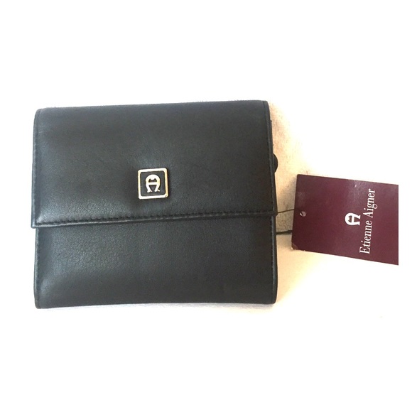 Etienne Aigner Handbags - Etienne Aigner black wallet