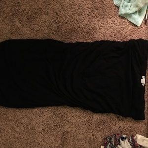 James pierce rouged side ankle length skirt!