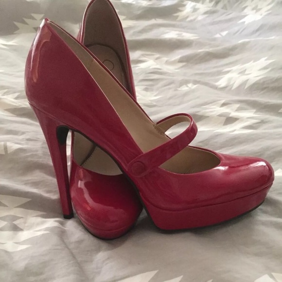 Jessica Simpson Red Stilletos