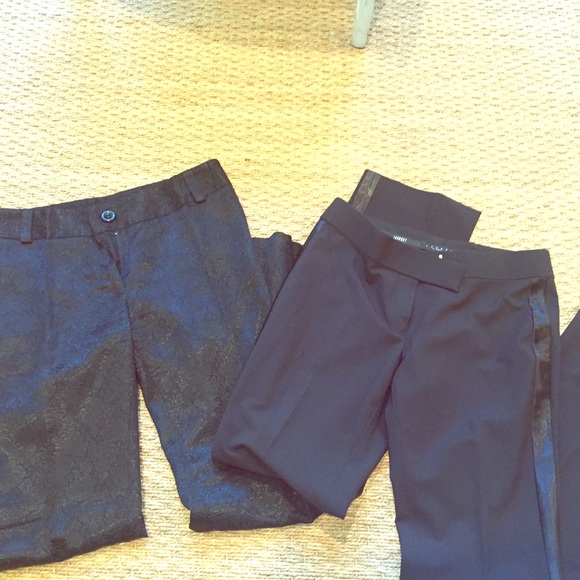 Set of dressy black pants