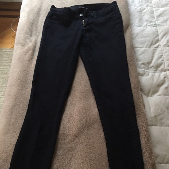Flying Monkey Mid-Rise ankle length dark denim