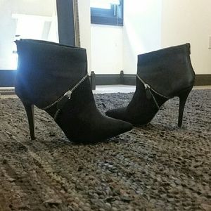Black stiletto boots
