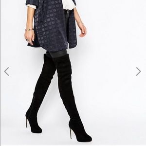 ASOS Kill Joy Over the Knee Boots Size 37