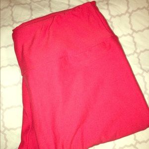Lularoe Pretty Pink Leggings