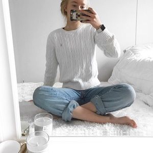 White Ralph Lauren sweater