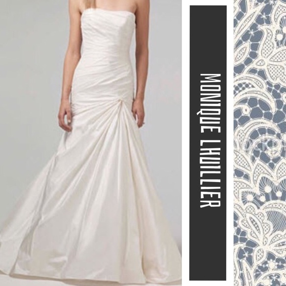 🎯HP!🎯 Monique Lhuillier (Bl0916) Bridal Gown