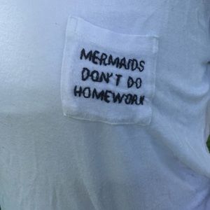 Brandy Melville Mermaids Tee