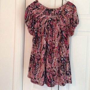 Style & Co blouse multicolored  blouse XL