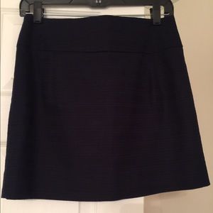 J. Crew Navy blue skirt