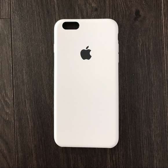 Apple White Iphone 6 Plus Silicone Case