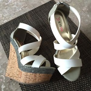 Sky high wedges