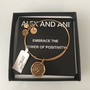 Initial "A" Alex and Ani Bracelet