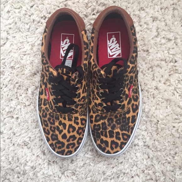 Cheetah Printed Vans