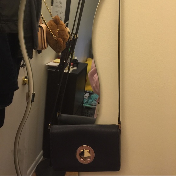 Navy blue Kate spade cross body bag
