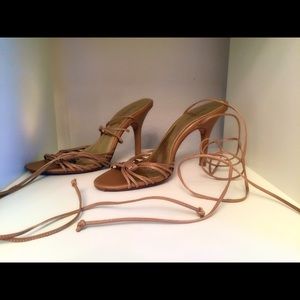 Charles David strappy nude sandals