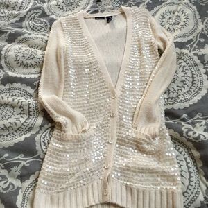 Sequined Cardigan