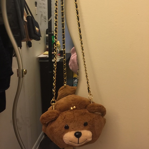 Teddy bear purse