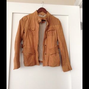 Banana republic premium quality leather jacket
