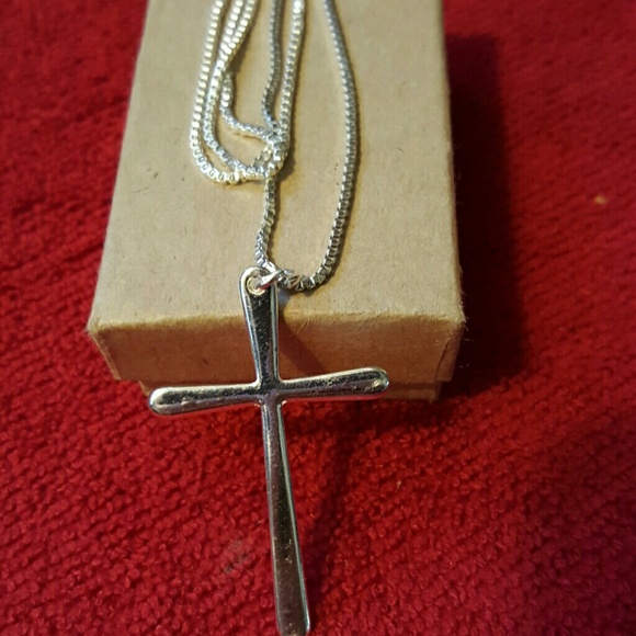 STERLING SILVER CROSS
