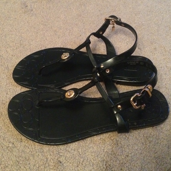 Women's size 9 coach pier jelly sandal NEW