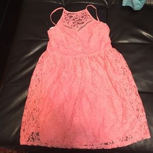 Pink dress