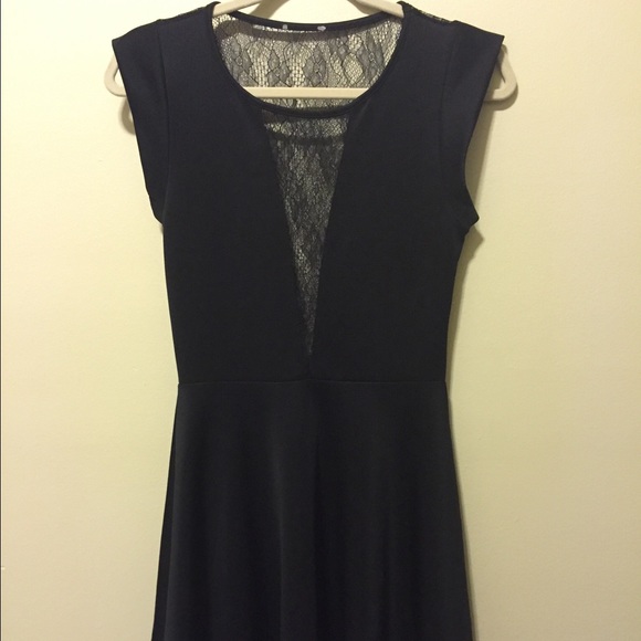 Black cocktail dress