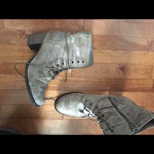 Steve Madden heeled lace-up boots