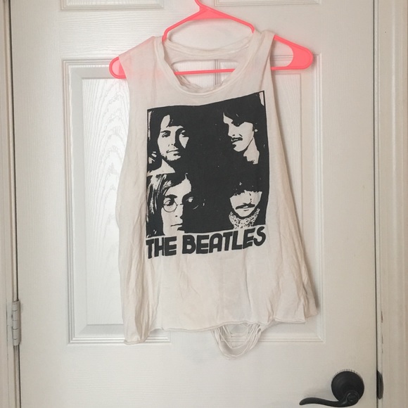 Beetles cut out back shirt