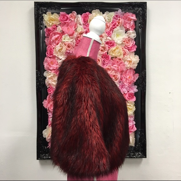 FAUX FUR CROPPED JACKET - Picture 2 of 4