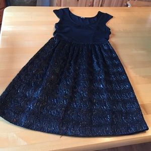 Black Aqua Dress Size Small