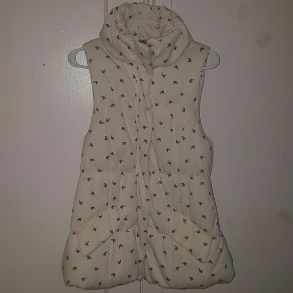 Bird printed vest for women - Picture 1 of 3