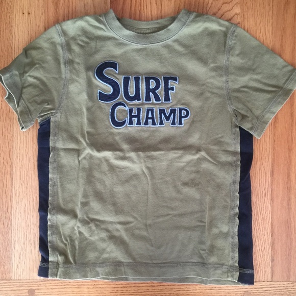 BOYS SIZE 6 GYMBOREE SURF SHORT SLEEVE T-SHIRT