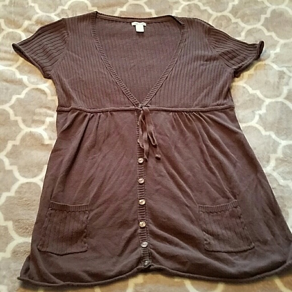 Brown Maurices top size XL