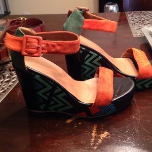 Wedge sandals