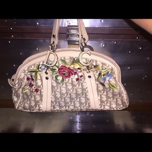 CHRISTIAN DIOR Beige LOGO Canvas DIORISSIMO