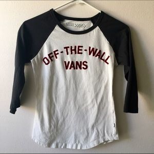 Vans baseball tee