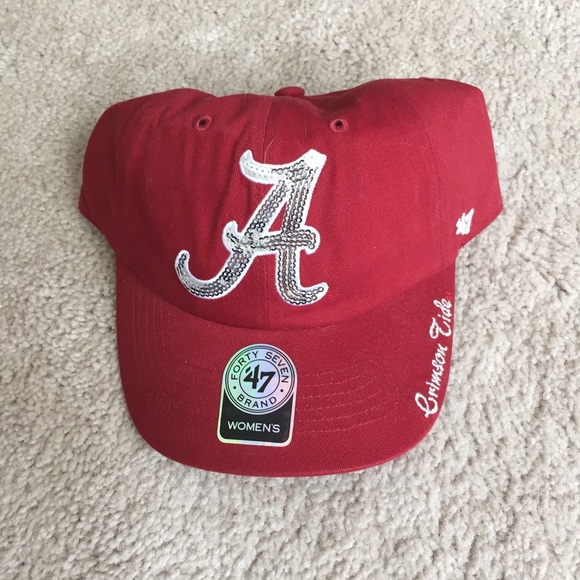 '47 brand Alabama Crimson Tide red hat.